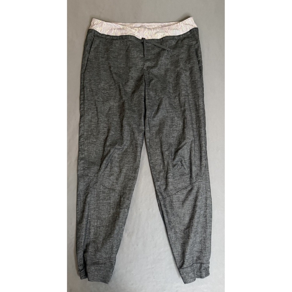 Patagonia Hampi Hemp Joggers Rock Pants Womens Size Large Gray Climbing